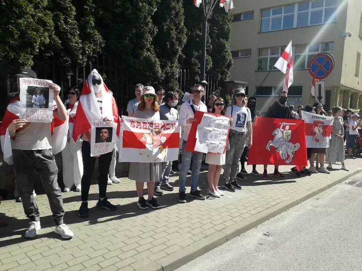 Белосток. 21 мая. День солидарности с белорусскими политзаключенными
