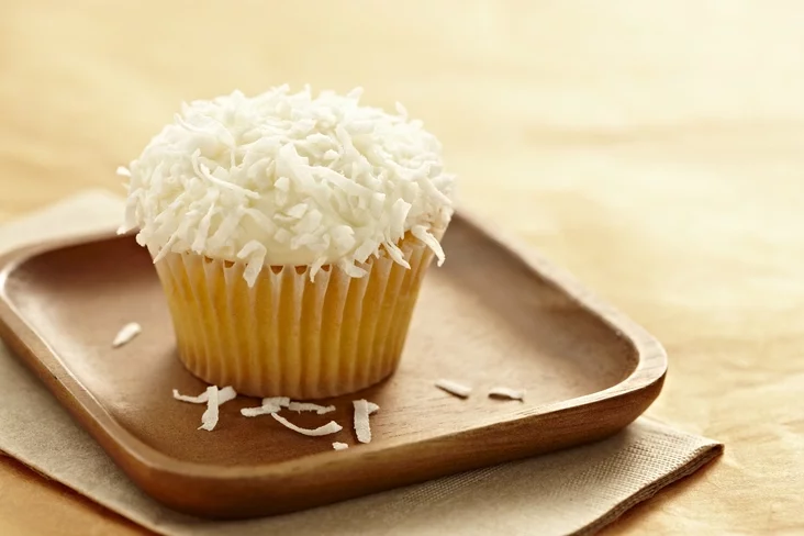 Coconut cupcake