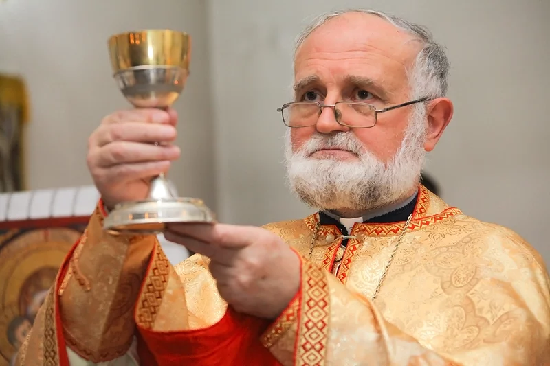 Archimandryt Siarhiej Hajek. Fota: catholic.by