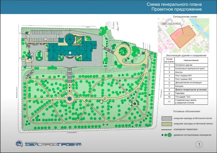 Płan novaj rezidencyi Łukašenki The plan of Lukashenka's new residence Płan novoj riezidiencii Łukašienko