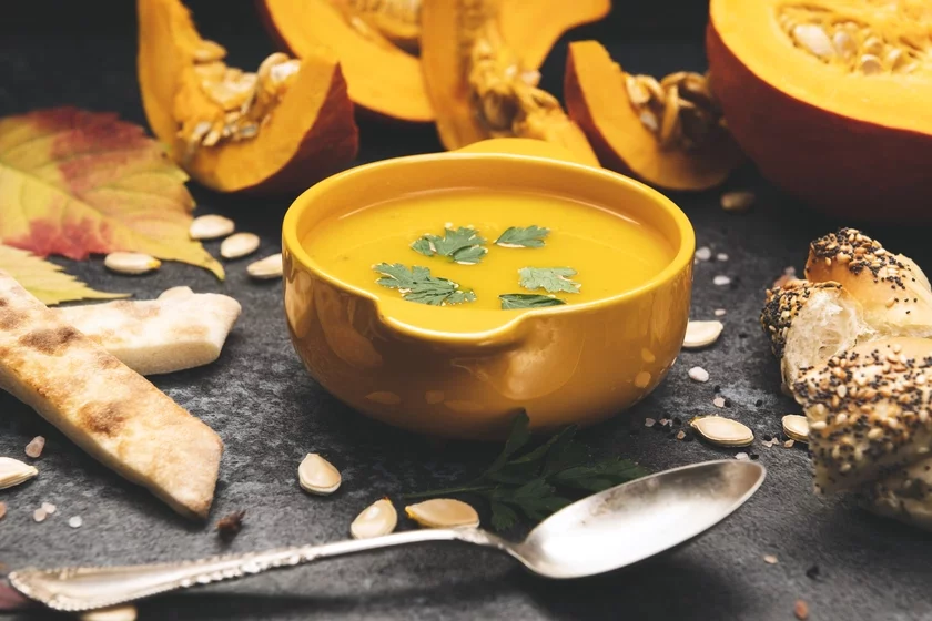 Pumpkin cream soup