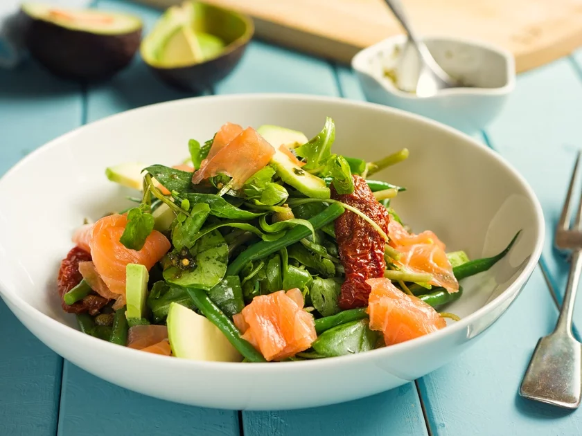 Salmon salad