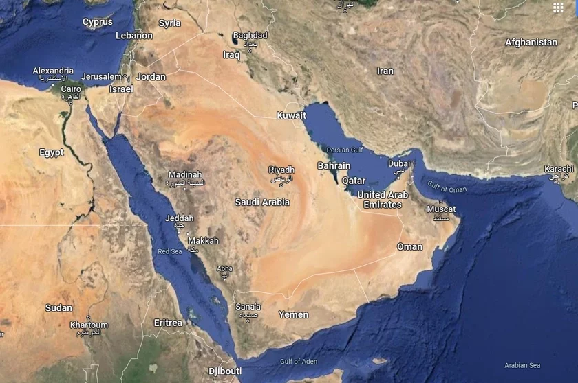 Arabian Peninsula Aravijski paŭvostraŭ Aravijskij połuostrov