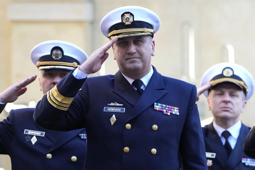 Alaksiej Nieižpapa Alesiej Nieižpapa Vice Admiral Oleksiy Neizhpapa