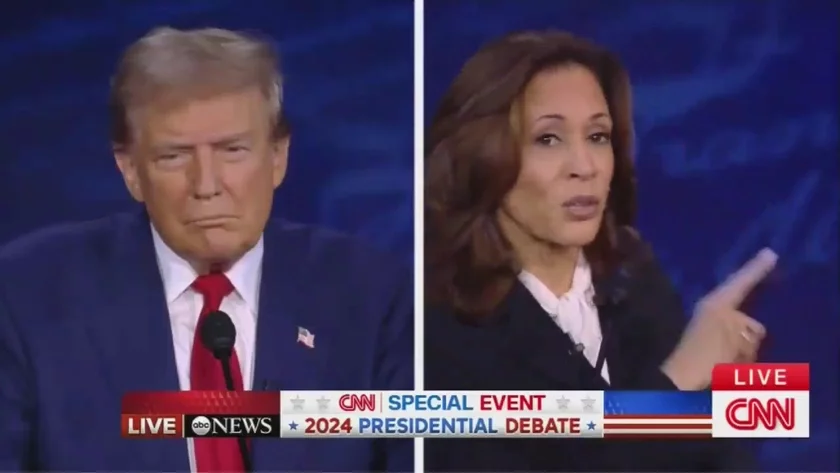 Donald Trump and Kamala Harris debate Diebaty Donalda Trampa i Kamały Charris Debaty Donalda Trampa i Kamały Charys